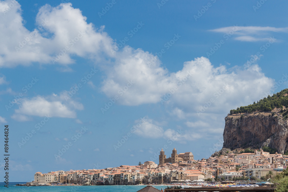 City of Cefalu, Sicily, Italy