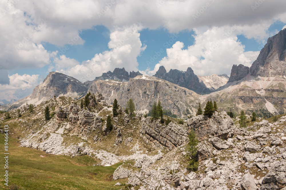 mountain range in Eastern Dolomites