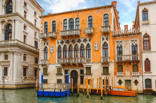 Palazzo Cavalli-Franchetti on Grand canal, Venice