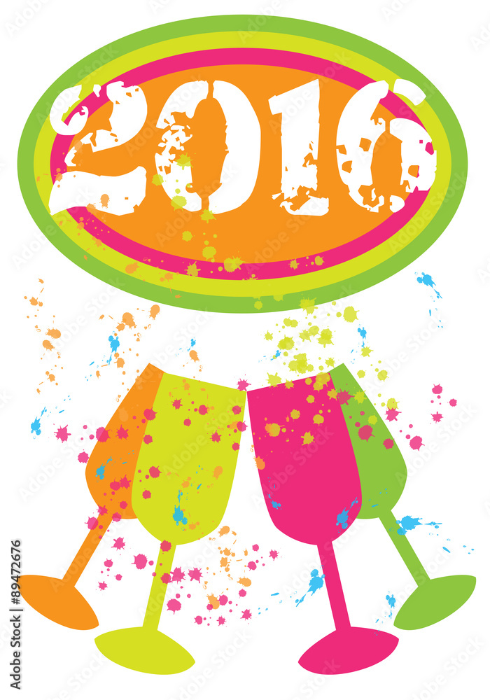 Naklejka premium Nuovo Anno 2016