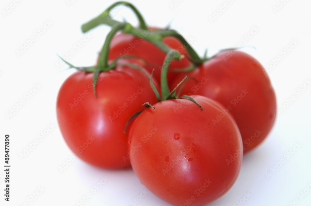 Tomatoes on the vine