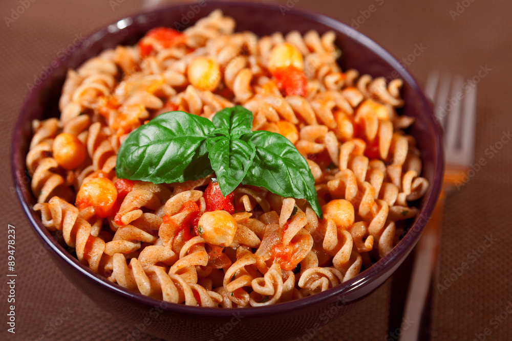Pasta Collection - Fusilli with chick-peas Pasta Collection - Fusilli with chick-peas