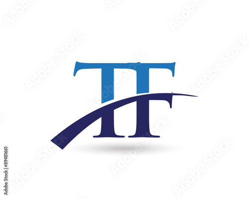 TF Logo Letter Swoosh