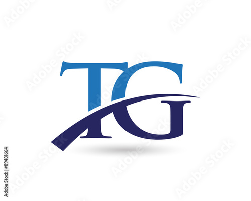 TG Logo Letter Swoosh