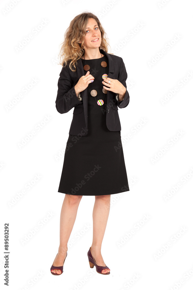 Beautiful woman doing different expressions in different sets of clothes: posing Beautiful woman doing different expressions in different sets of clothes: posing