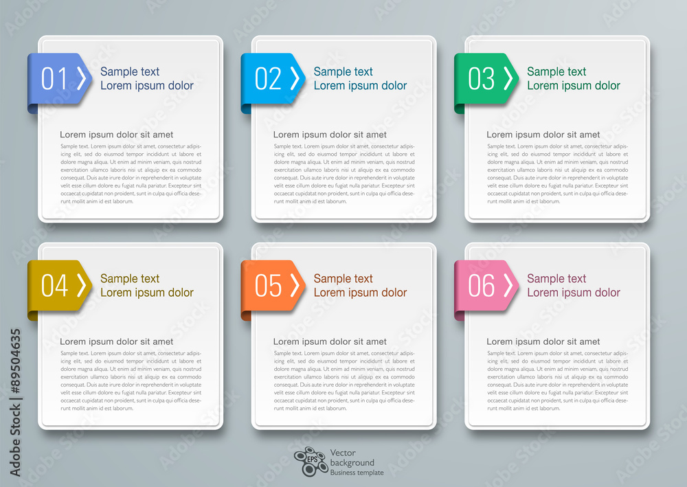 Infographics Web Banner & Label Design Infographics Web Banner & Label Design