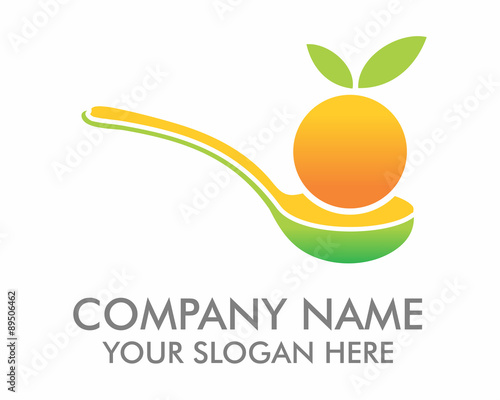 a spoonful of orange