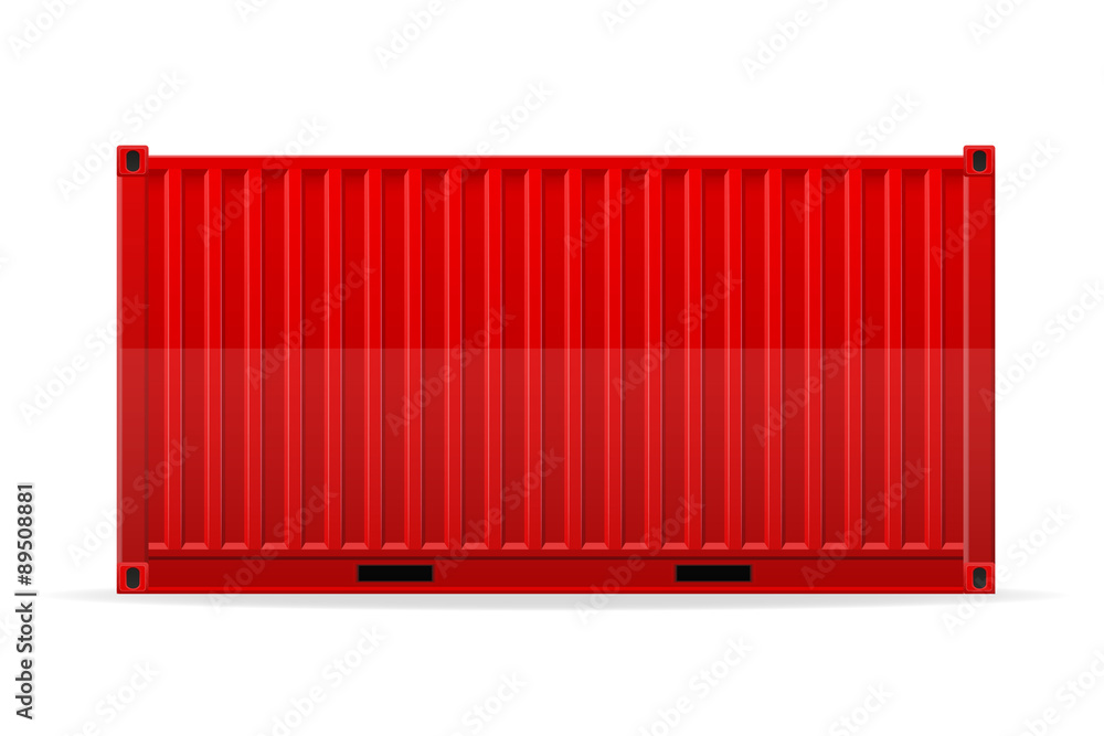 cargo container vector illustration cargo container vector illustration