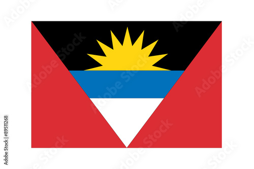 3D Isometric Flag Illustration of the country of Antigua and Ba Free Download 3D Isometric Flag Illustration of the country of Antigua and Ba - GFXLoad