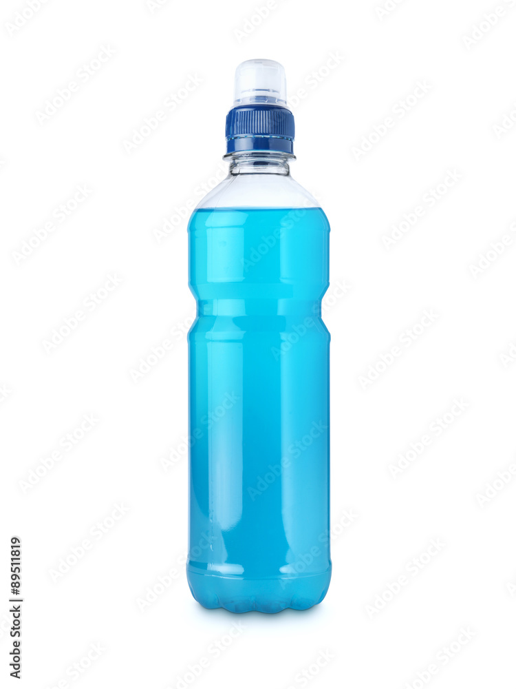 Energy drink on white cut out - Stock Image Energy drink on white cut out - Stock Image