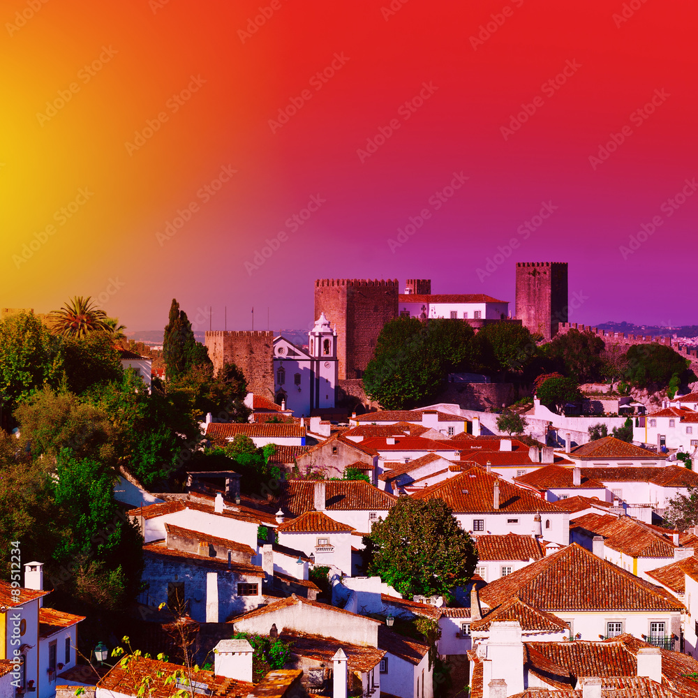 Naklejka premium Cityscape