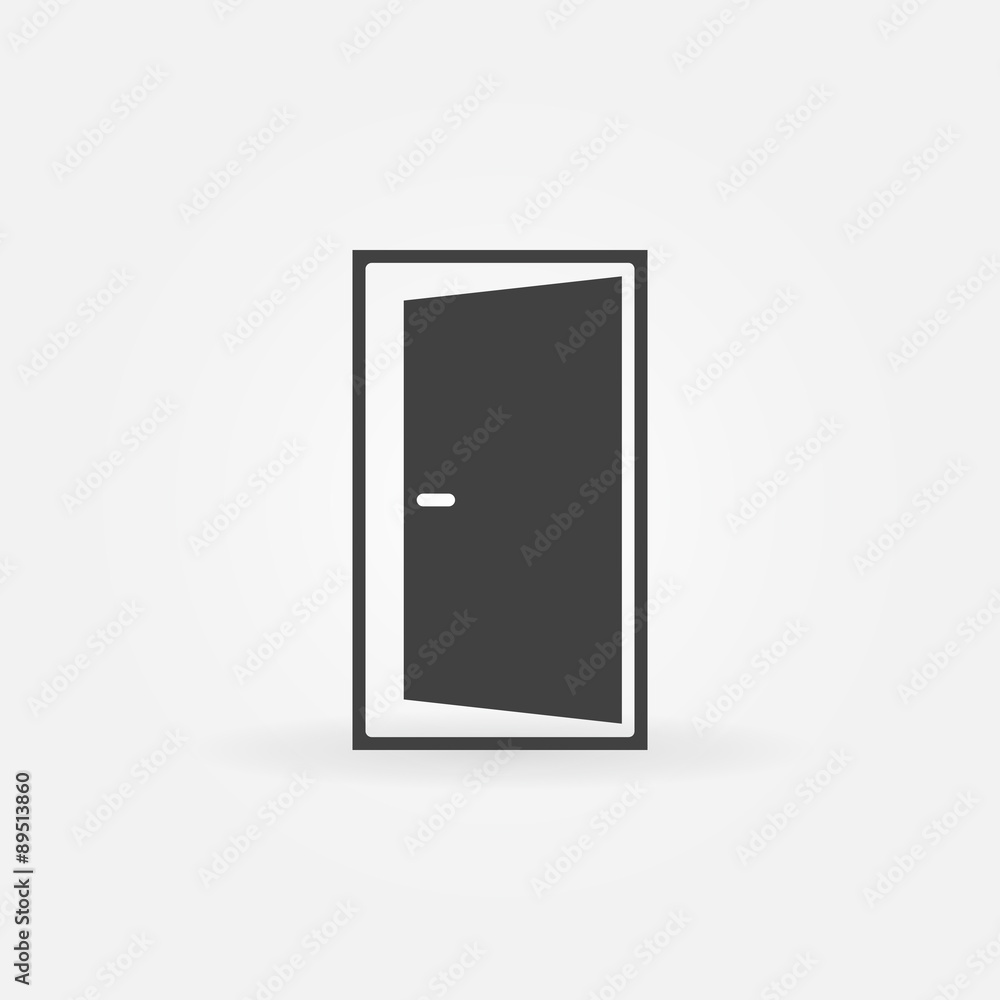 Open door icon Open door icon