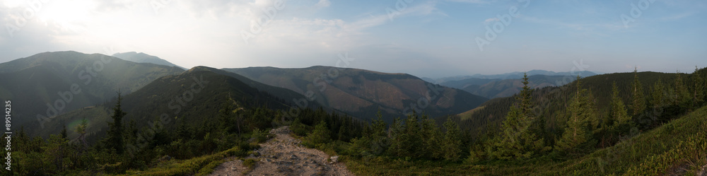 Landschaft in der Niederen Tatra