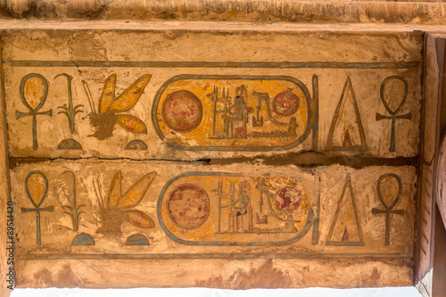 hieroglyphic of  Karnak