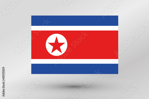 Free Download Flag Illustration of the country of  North Korea - GFXLoad