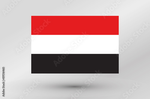 Free Download Flag Illustration of the country of  Yemen - GFXLoad