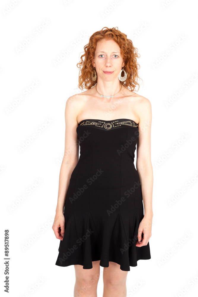 Beautiful woman doing different expressions in different sets of clothes: portrait Beautiful woman doing different expressions in different sets of clothes: portrait