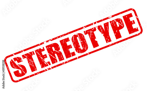 STEREOTYPE red stamp text