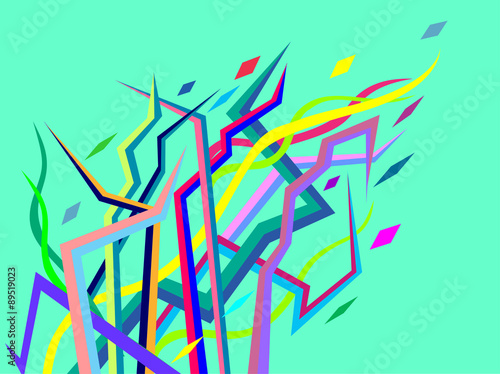 Vector image of abstraction , love and loyalty