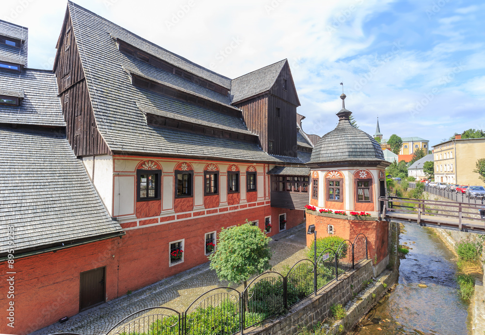 Museum of Papermaking in Duszniki-Zdroj – a museum located in Duszniki-Zdroj (polish spa), founded in 1968 in an old 17th century paper mill on the Bystrzyca Dusznicka river. 