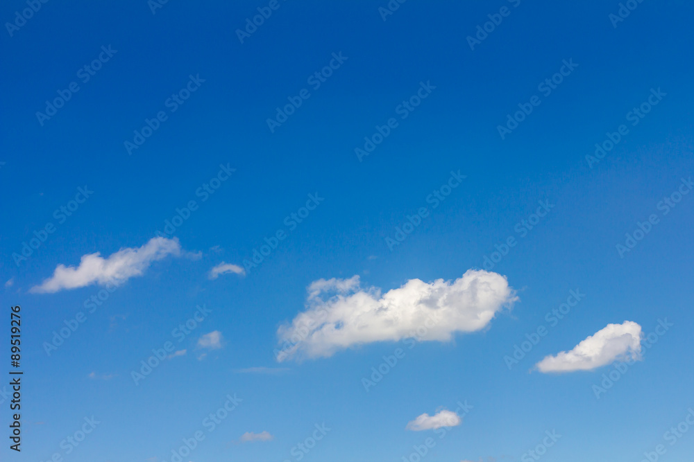 Fluffy clouds floating sky Fluffy clouds floating sky