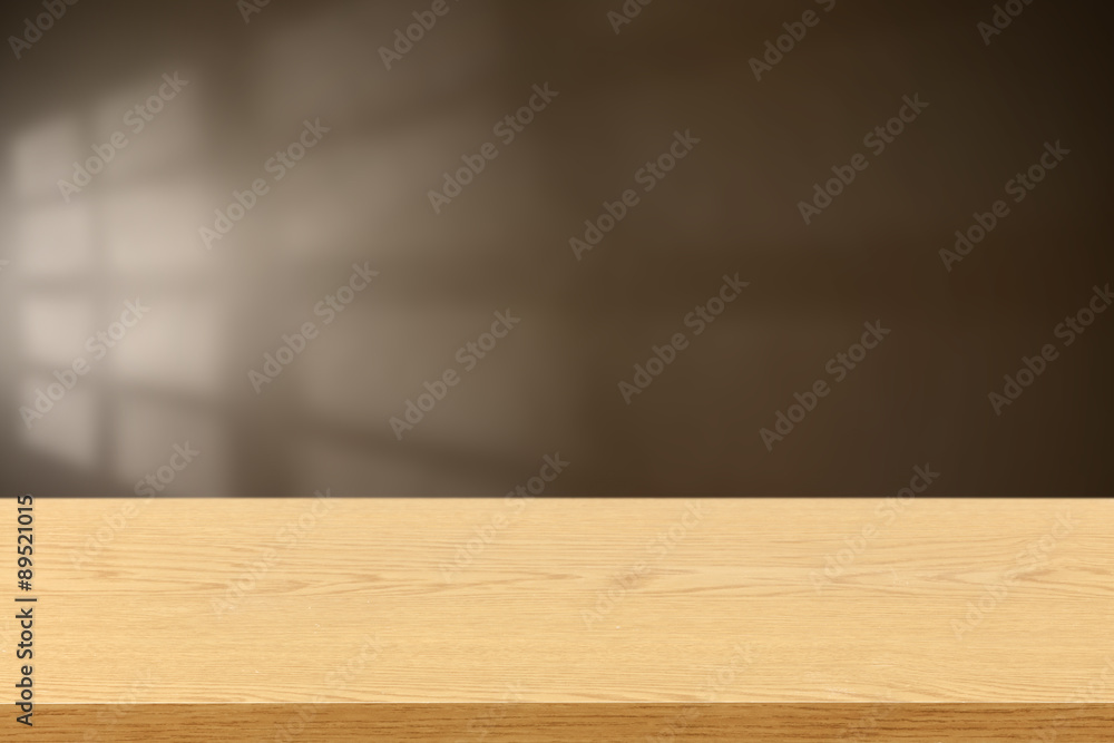 Fototapeta premium wooden table place 