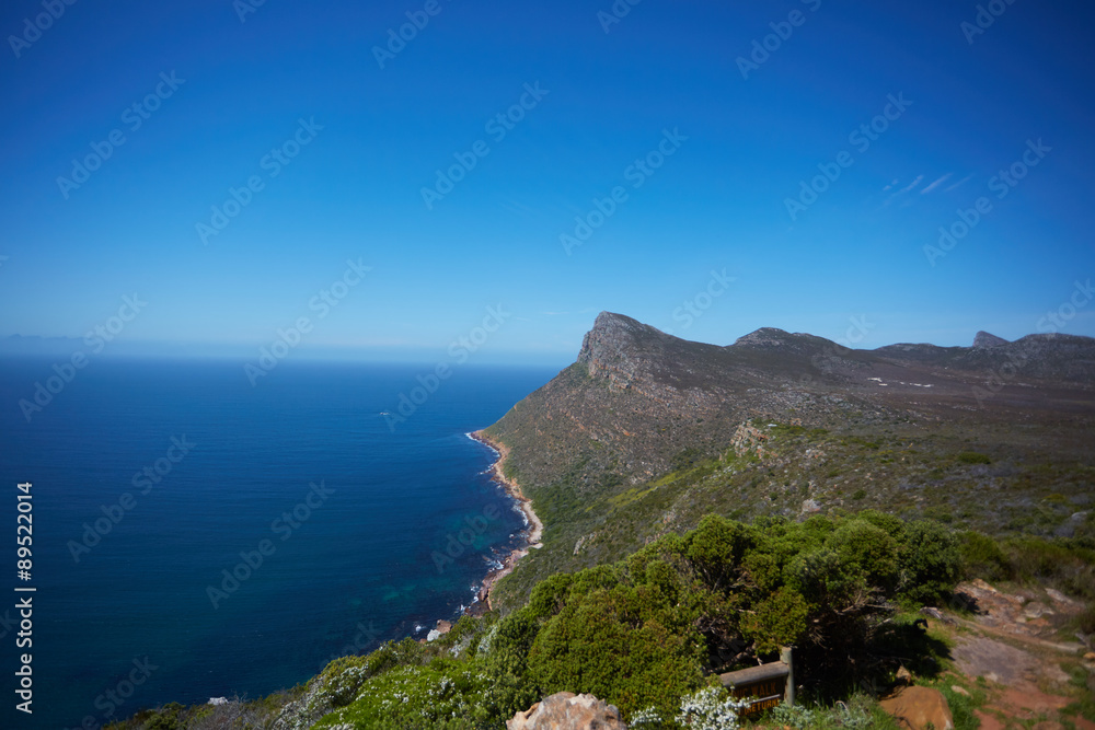 beautiful sea landscape in South Africa