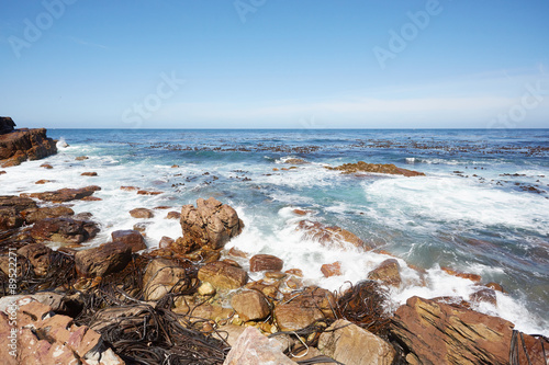 beautiful sea landscape in South Africa photo