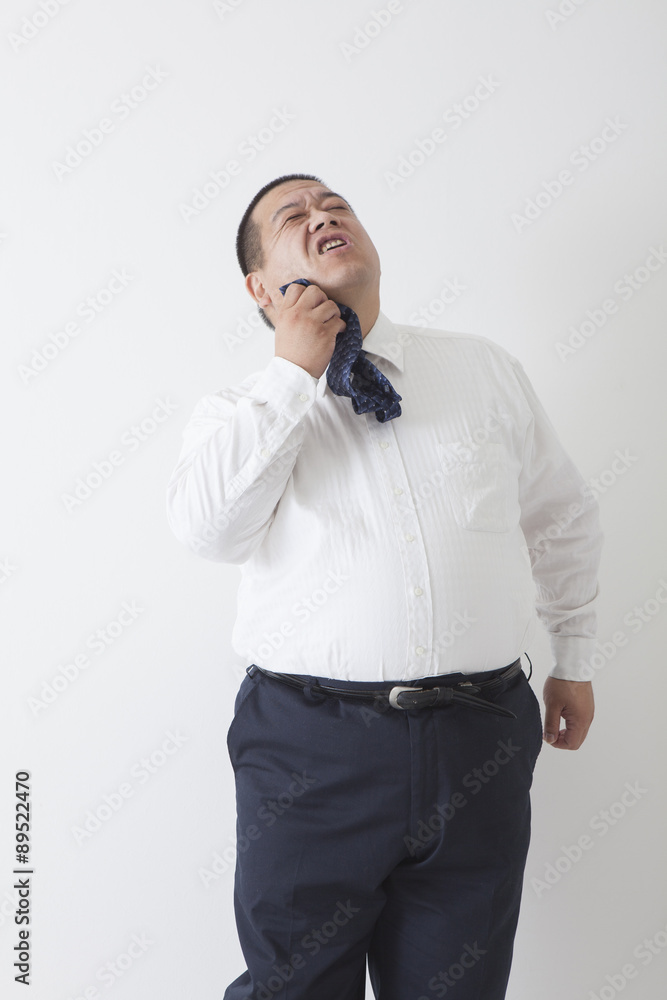 スーツを着た中年男性 スーツを着た中年男性