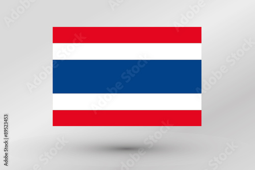 Free Download Flag Illustration of the country of  Thailand - GFXLoad