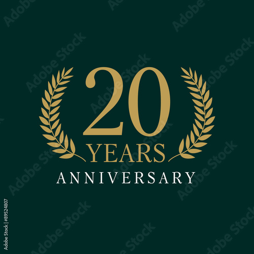 20 anniversary royal logo