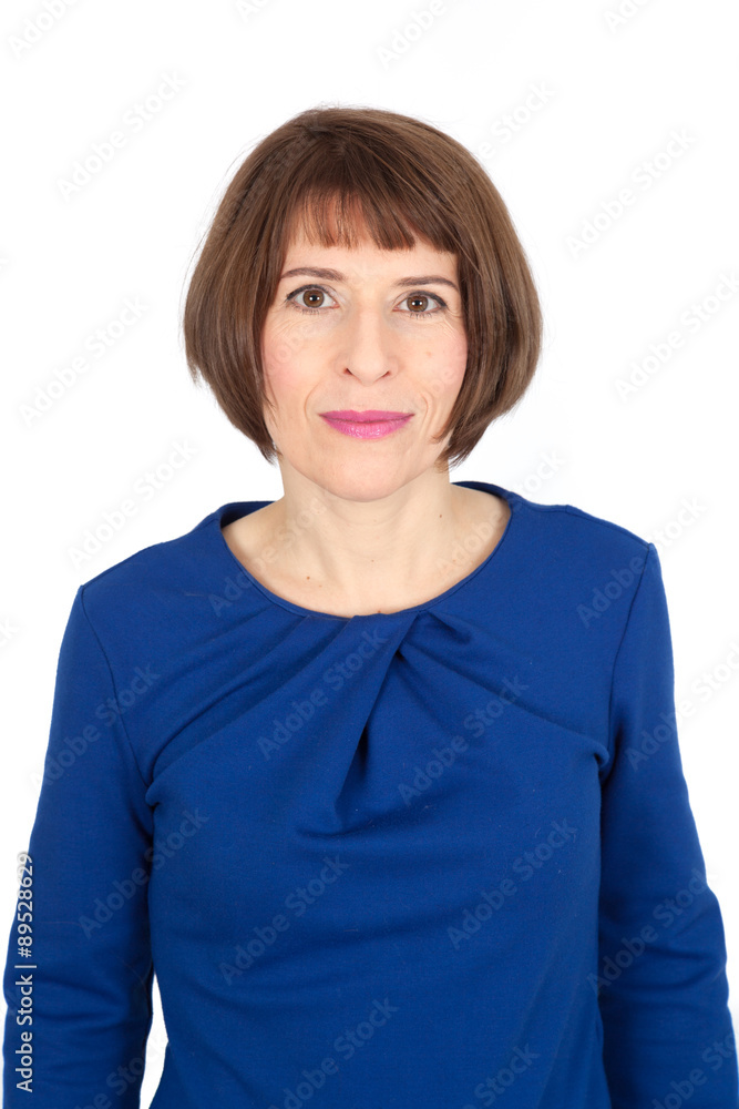Beautiful woman doing different expressions in different sets of clothes: portrait Beautiful woman doing different expressions in different sets of clothes: portrait