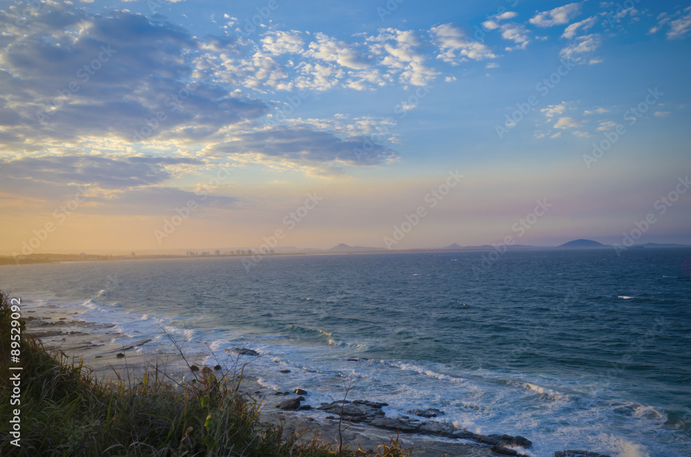 Obraz premium Sunshine Coast sunset