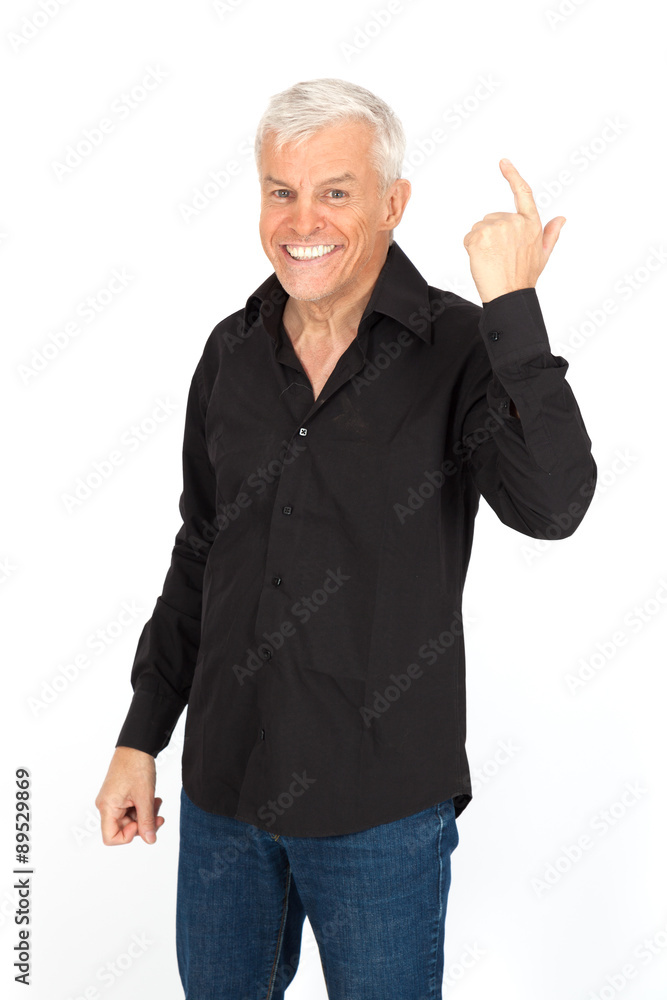 Handsome man doing different expressions in different sets of clothes: you are crazy Handsome man doing different expressions in different sets of clothes: you are crazy