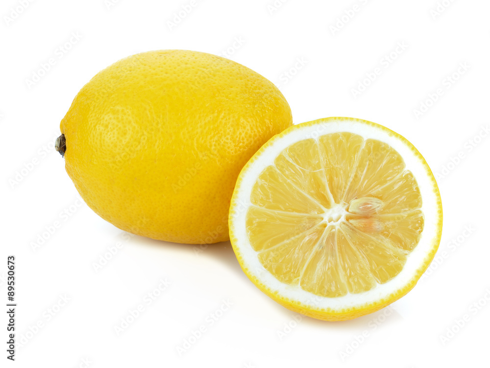 Lemon isolated on white background Lemon isolated on white background