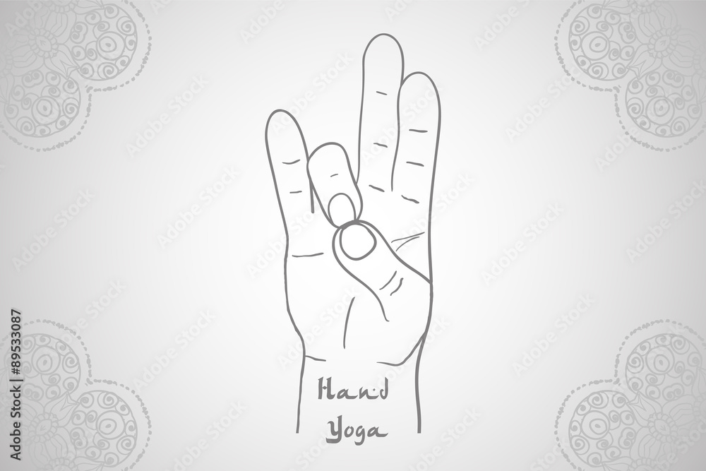 Element yoga Prithivi mudra hands Element yoga Prithivi mudra hands