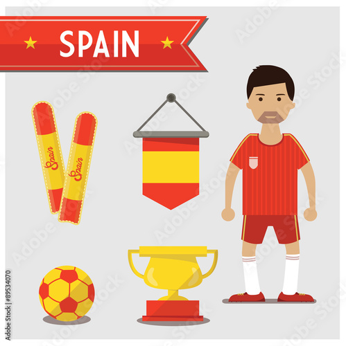 Football Boy from Spain