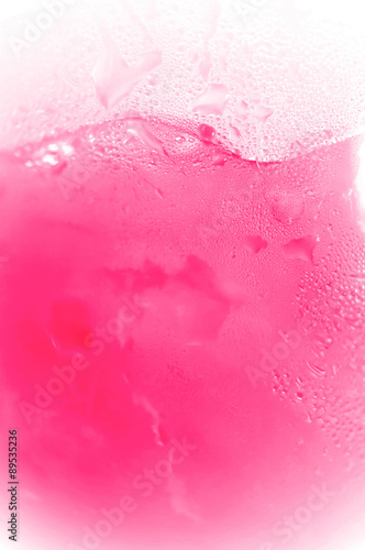 water drop in vivid color style background
