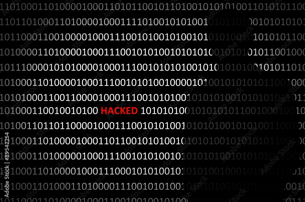Anonymous hacker without face hacked personal computer Anonymous hacker without face hacked personal computer