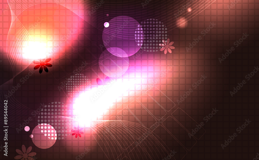 Obraz premium Illustration of abstract pattern