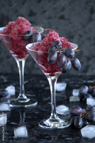 Obraz na płótnie Granita vin brule w salonie