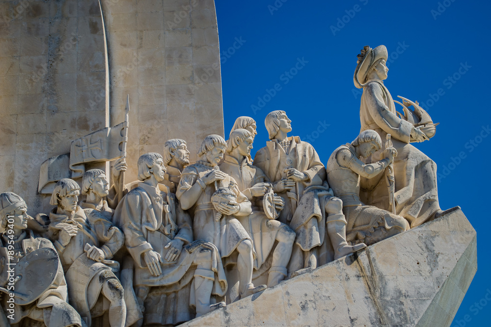 Obraz premium Lisboa velha cidade - Monumento aos Descobridores