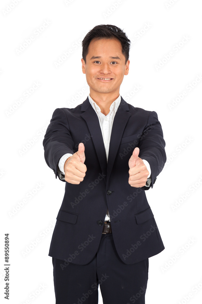 Handsome man doing different expressions in different sets of clothes: thumbs up Handsome man doing different expressions in different sets of clothes: thumbs up