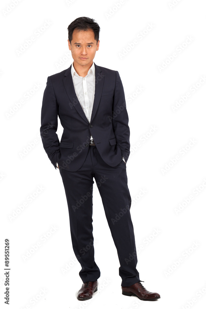 Handsome man doing different expressions in different sets of clothes: posing Handsome man doing different expressions in different sets of clothes: posing