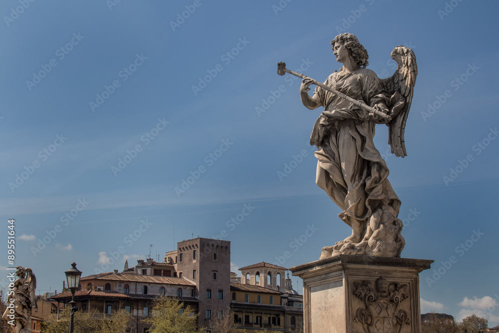 Statue of an Angel, Rome, Italy