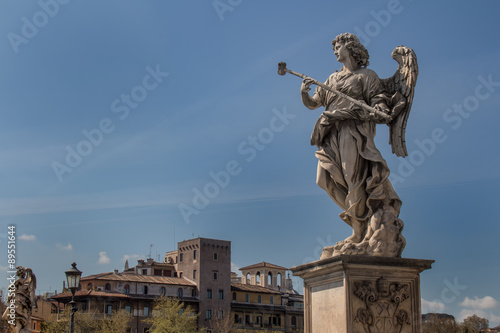 Statue of an Angel, Rome, Italy © yassmin