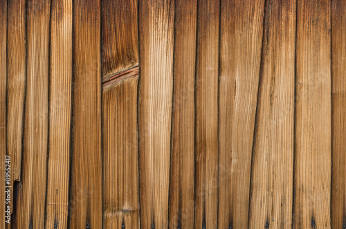 Old larch wood shingle wall texture