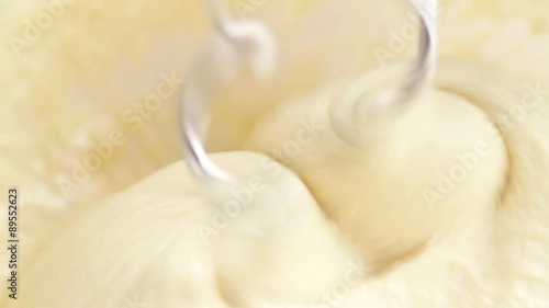 Preparing biscuit dough with a dough hook