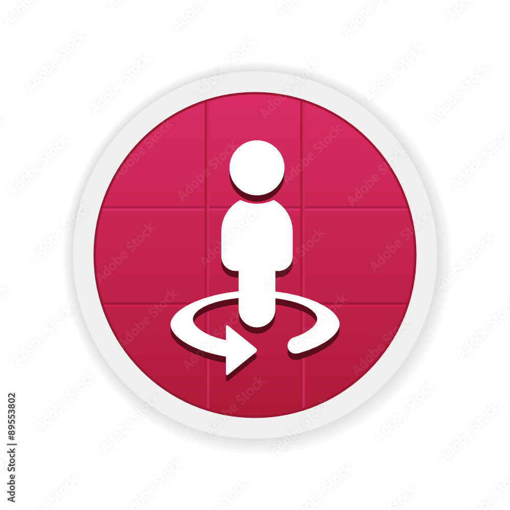 Circle  App Icon- Red