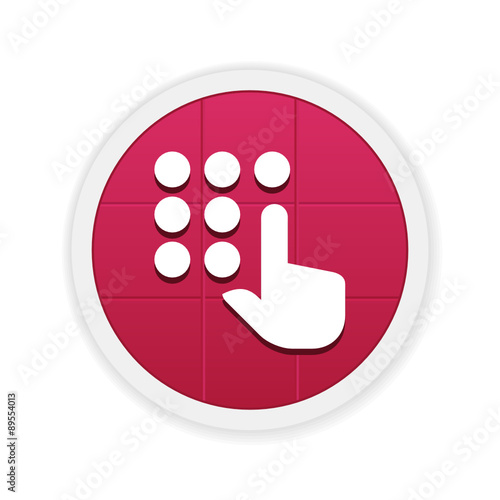 Circle  App Icon- Red